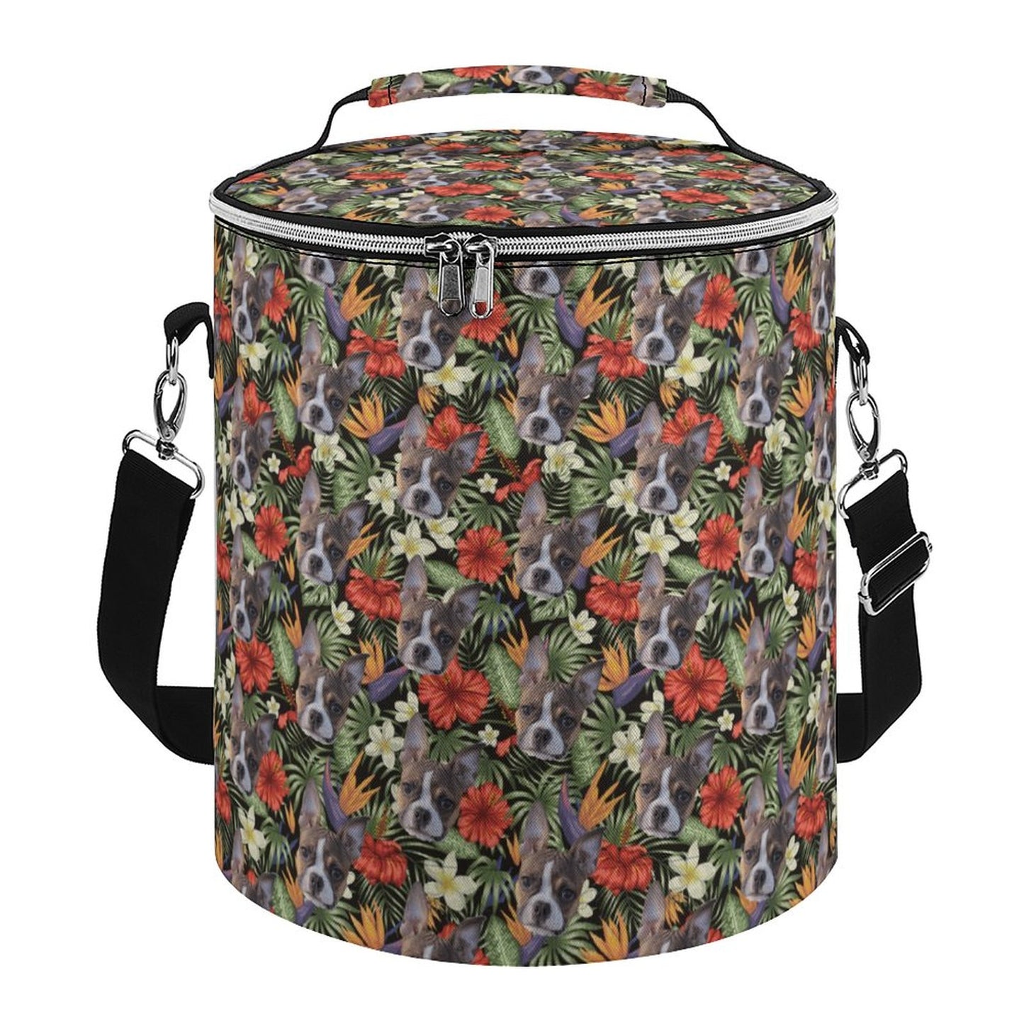 HAWAIIAN STYLE FACE -  Collapsible Insulated Cooler Bag