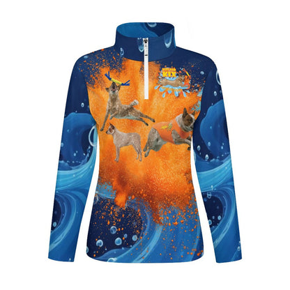 KIX 1/4 Zipper Long Sleeve Zip