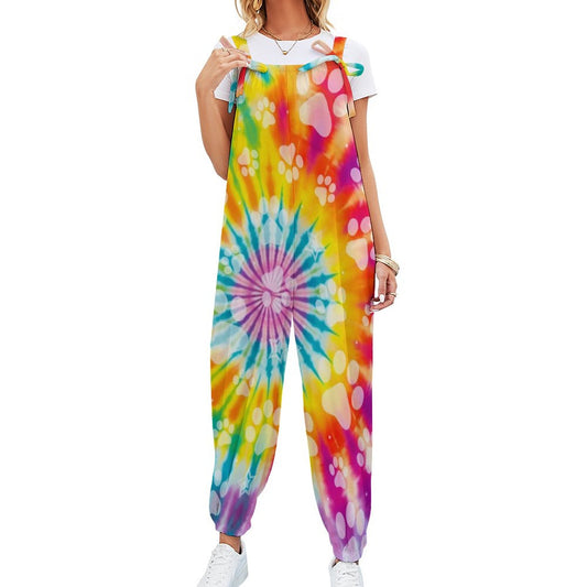 GROOVY PAWS  Spaghetti Strap Jumpsuit