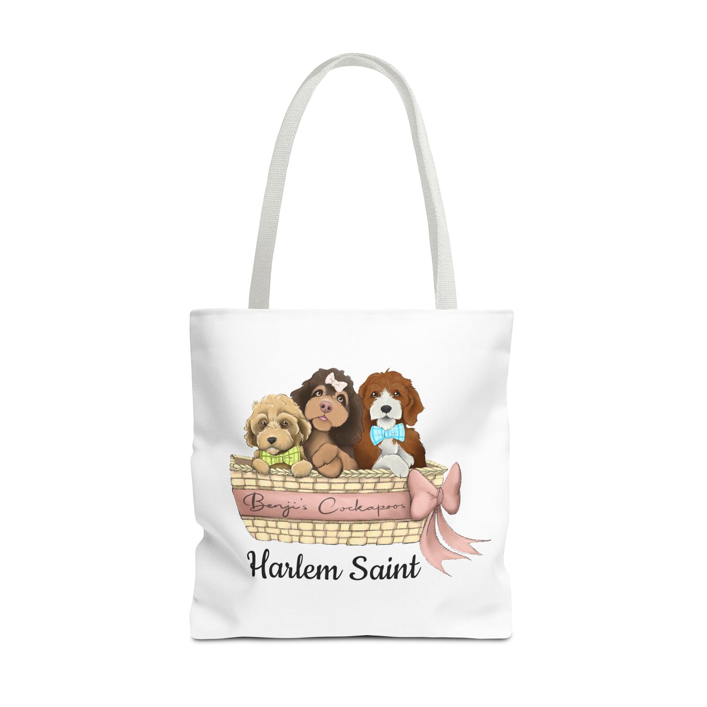 Harlem Saint Benjis Cockapoos Tote Bag