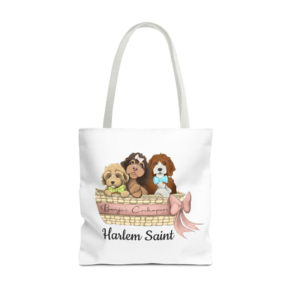 Harlem Saint Benjis Cockapoos Tote Bag