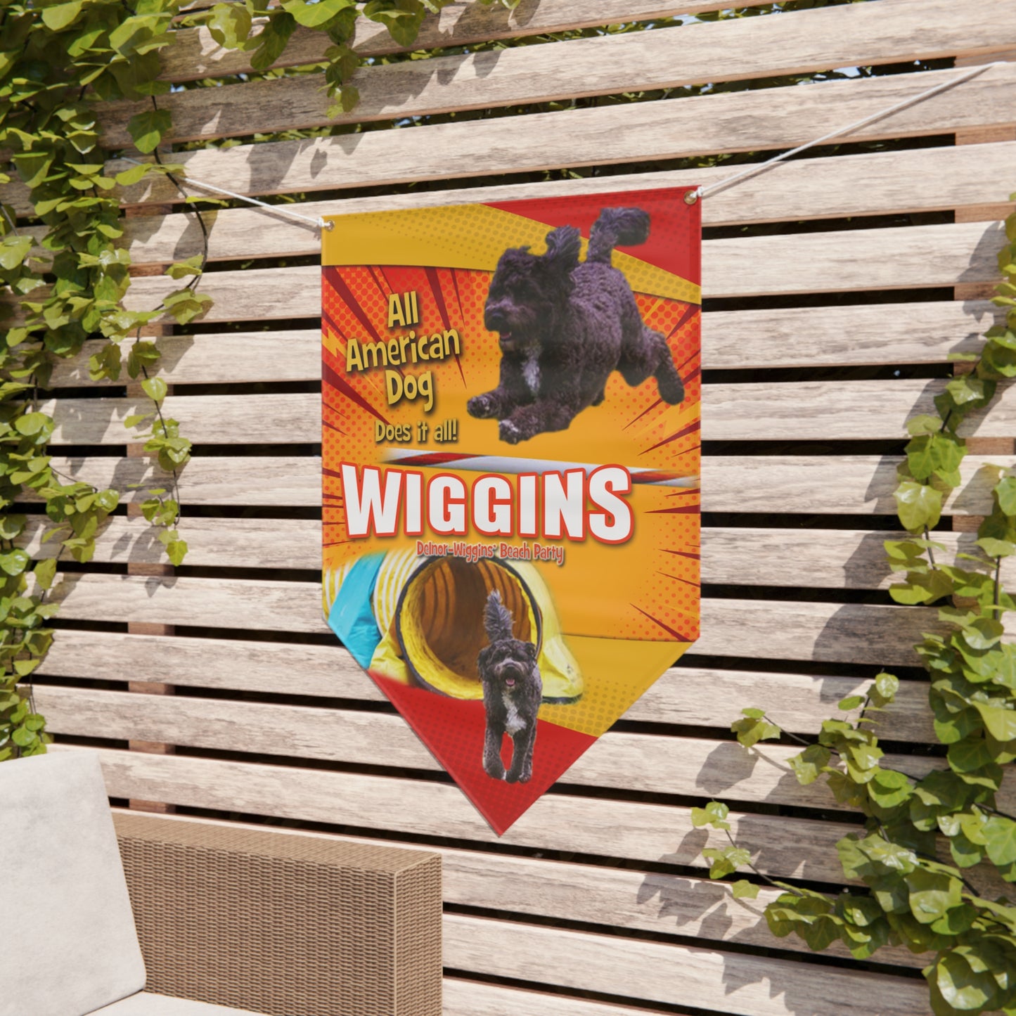 WIGGINS  Pennant Banner