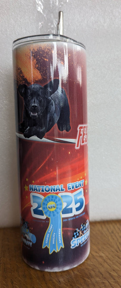 CUSTOM TUMBLER! - 20 oz Skinny Straight