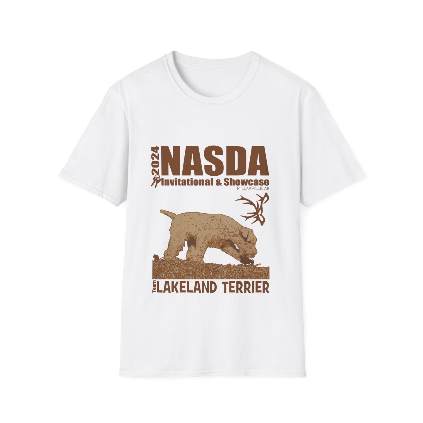 Copy of  TEAM  LAKELAND TERRIER  -  NASDA  Unisex Softstyle T-Shirt