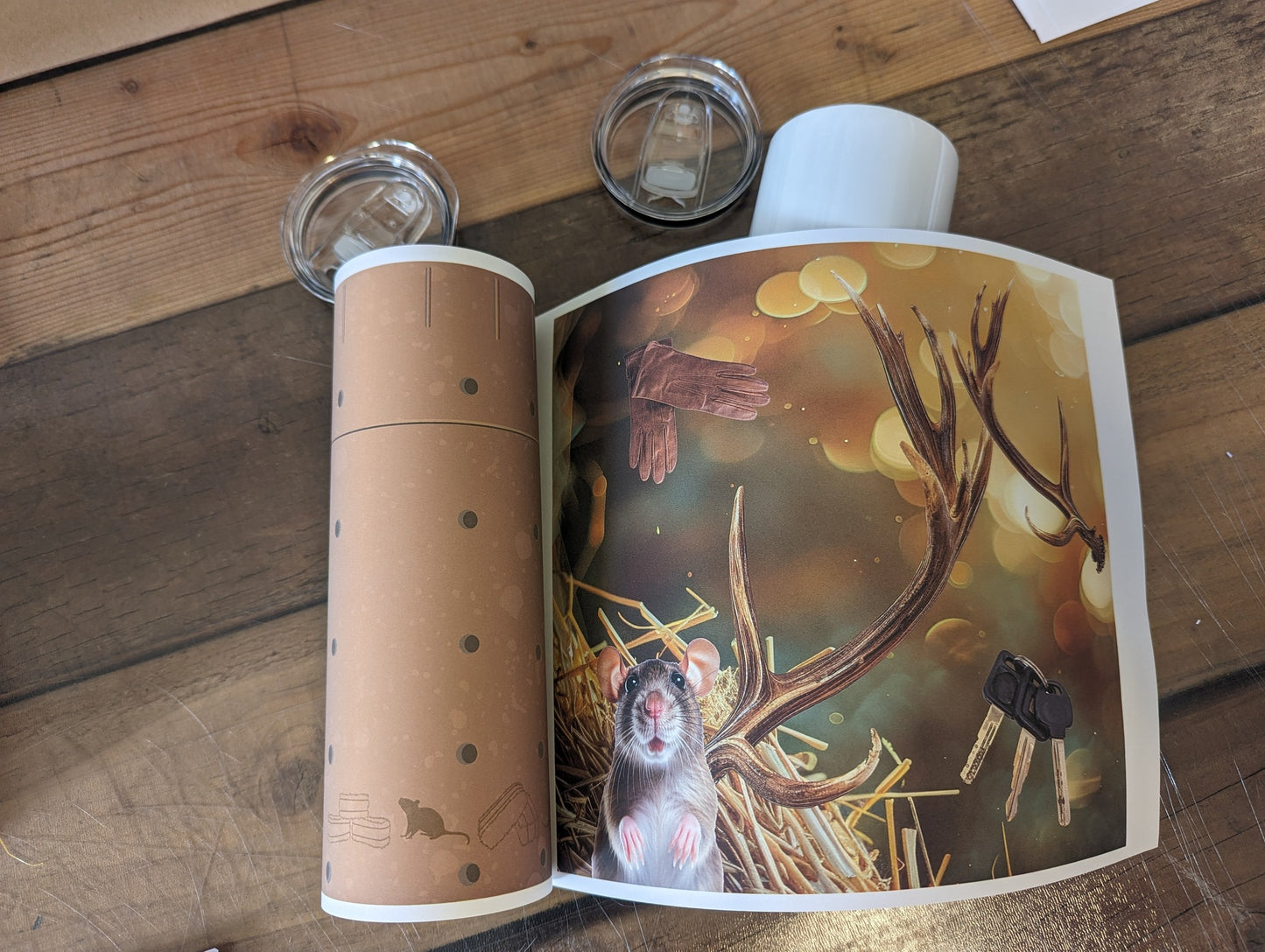 CUSTOM TUMBLER! - 20 oz Skinny Straight