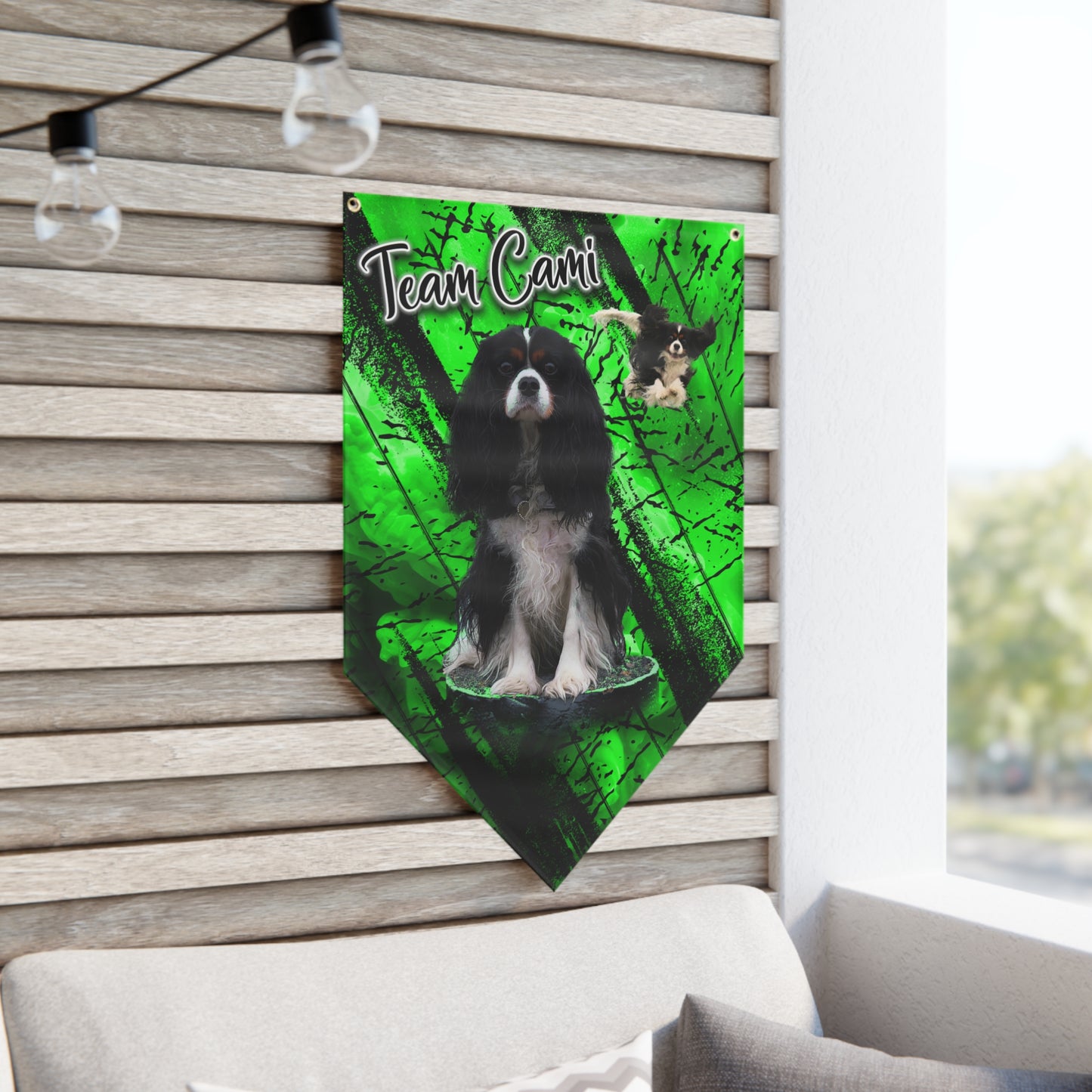 TEAM CAMI  Pennant Banner