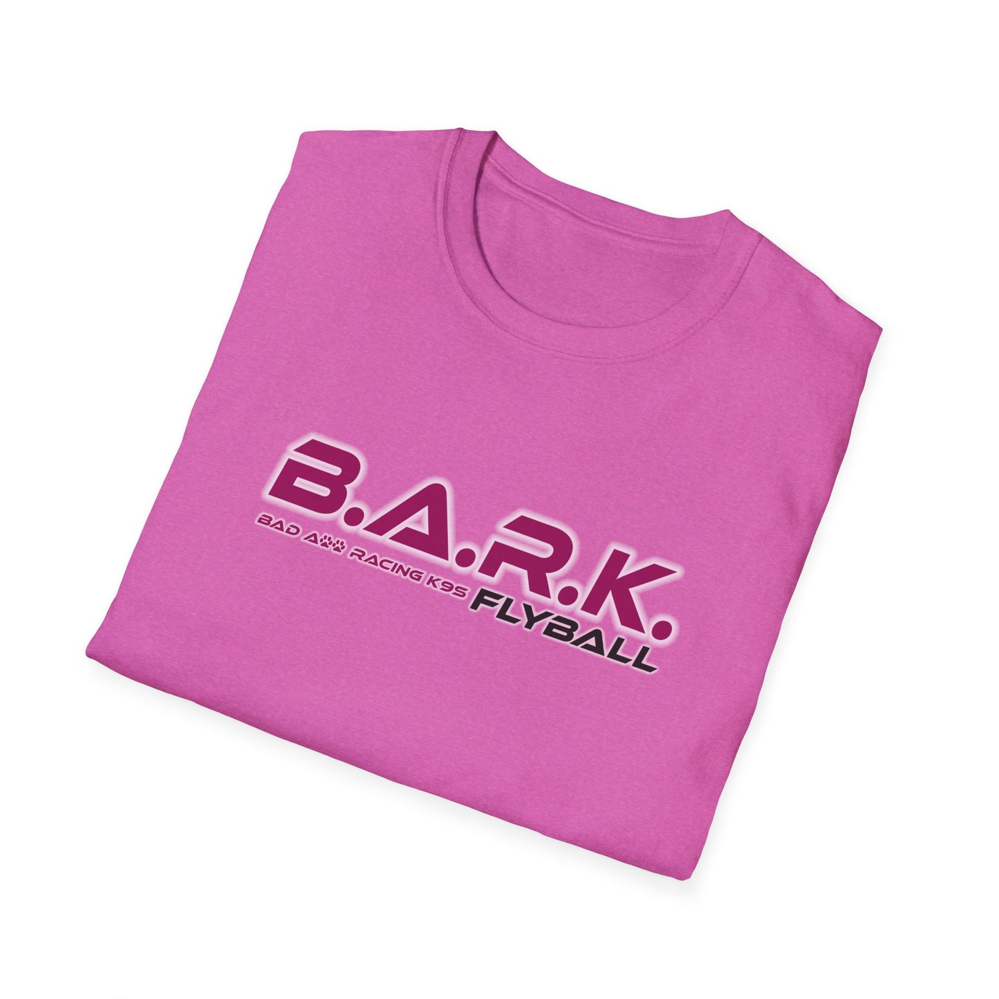 BARK FLYBALL Unisex Softstyle T-Shirt