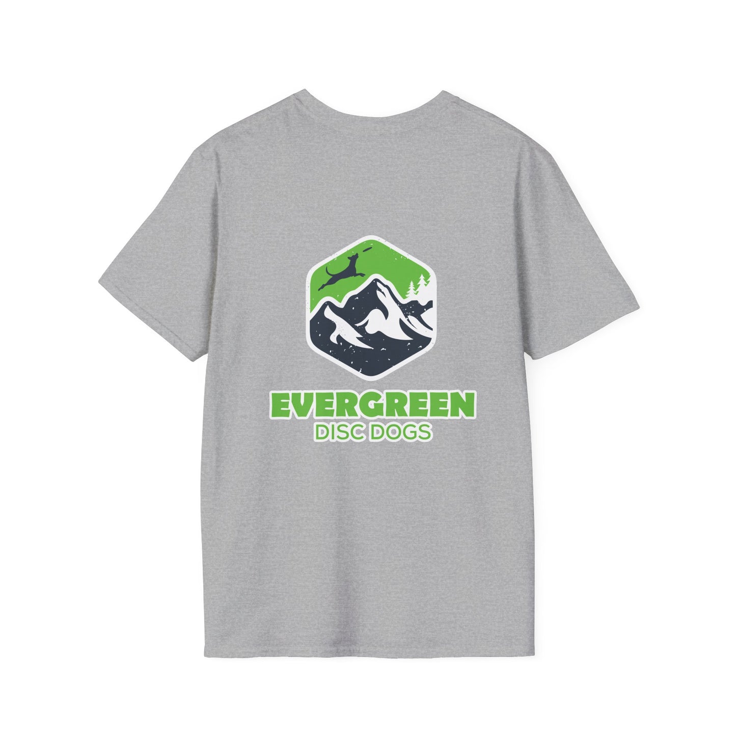 EVERGREEN DISC DOGS Unisex Softstyle T-Shirt
