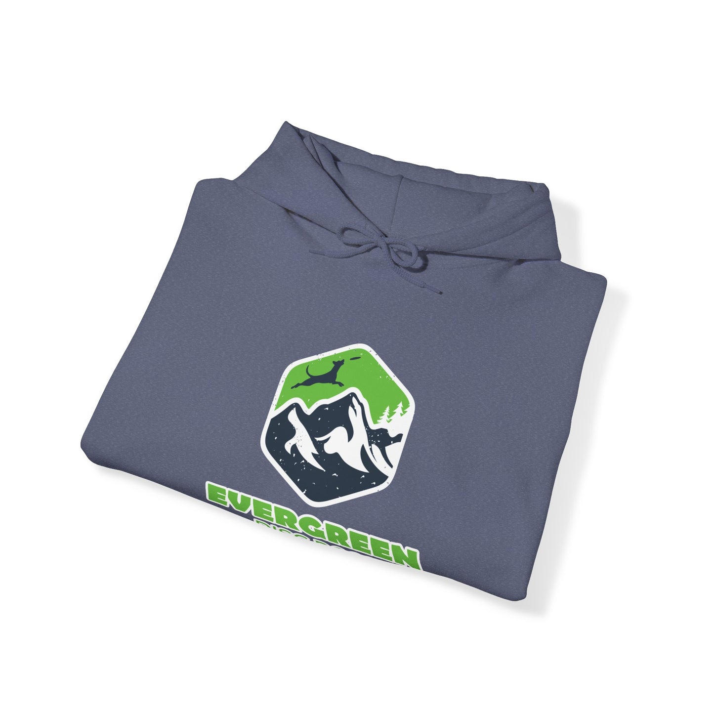 EVERGREEN DISC DOGS Unisex Heavy Blend™ Hooded Sweatshirt