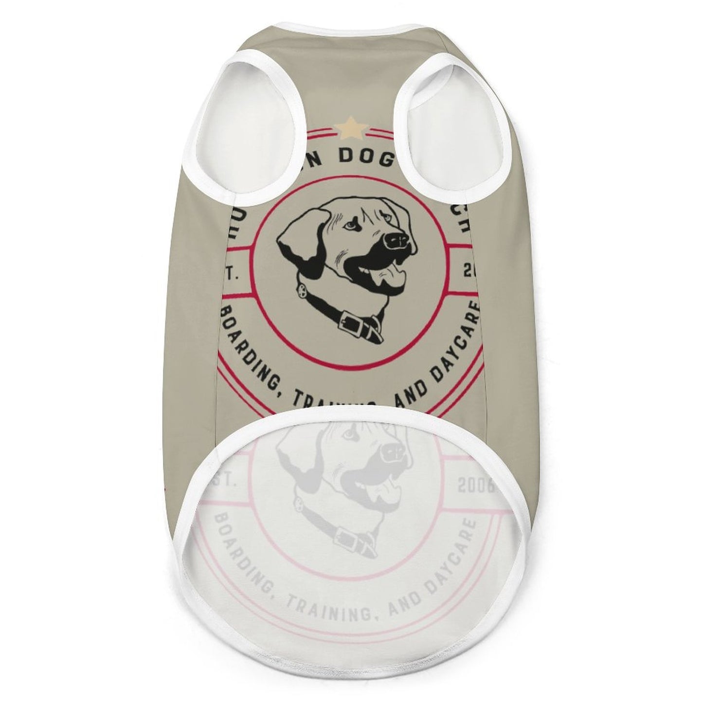 Custom Dog Vests-Fully Printed Mesh Pet Tank Tops