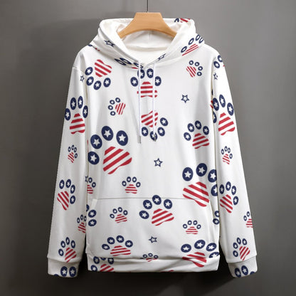 PATRIOTIC - PAWS-N-STARS Hoodie