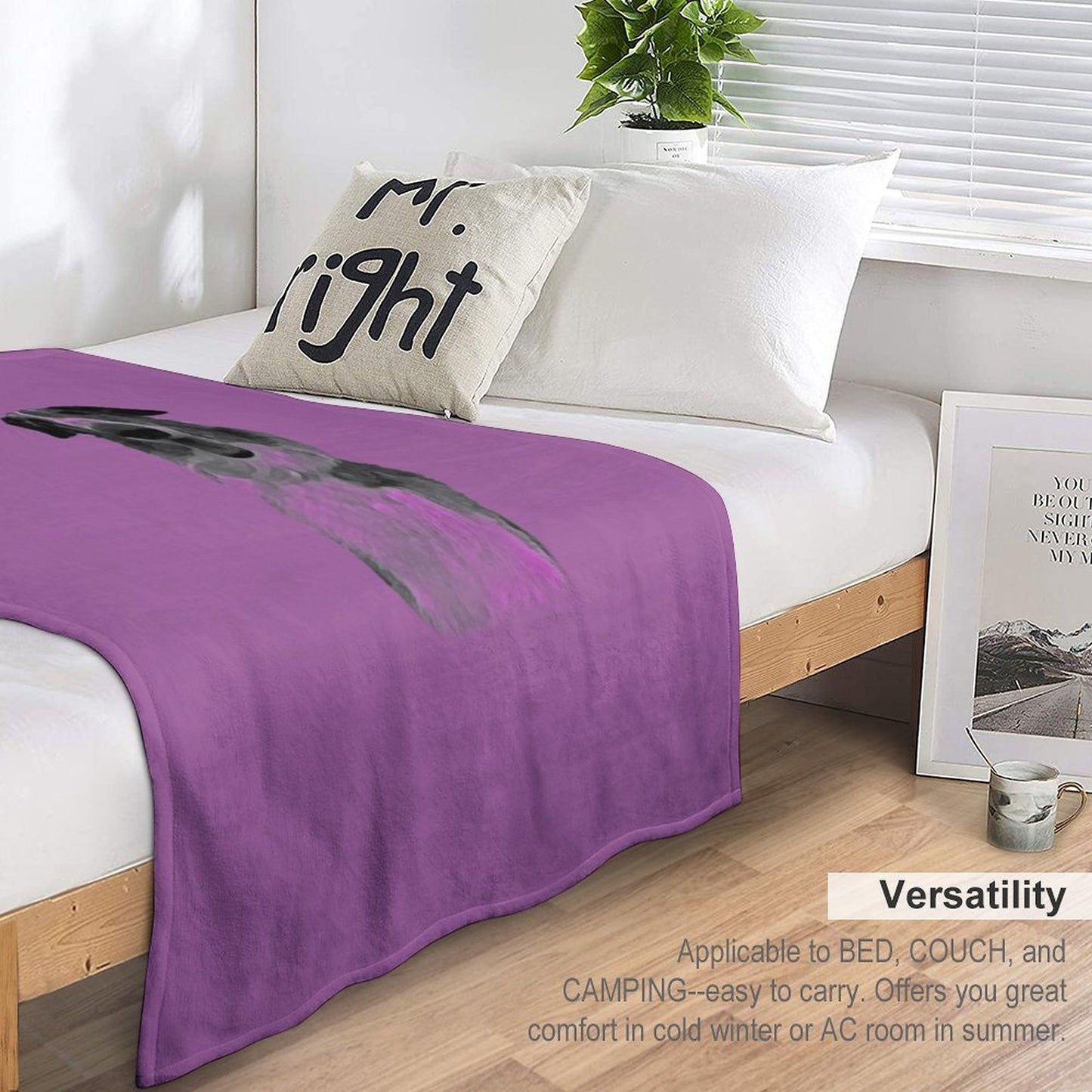 280gsm Flannel Blanket-40"x50" (Dual-sided Printing)