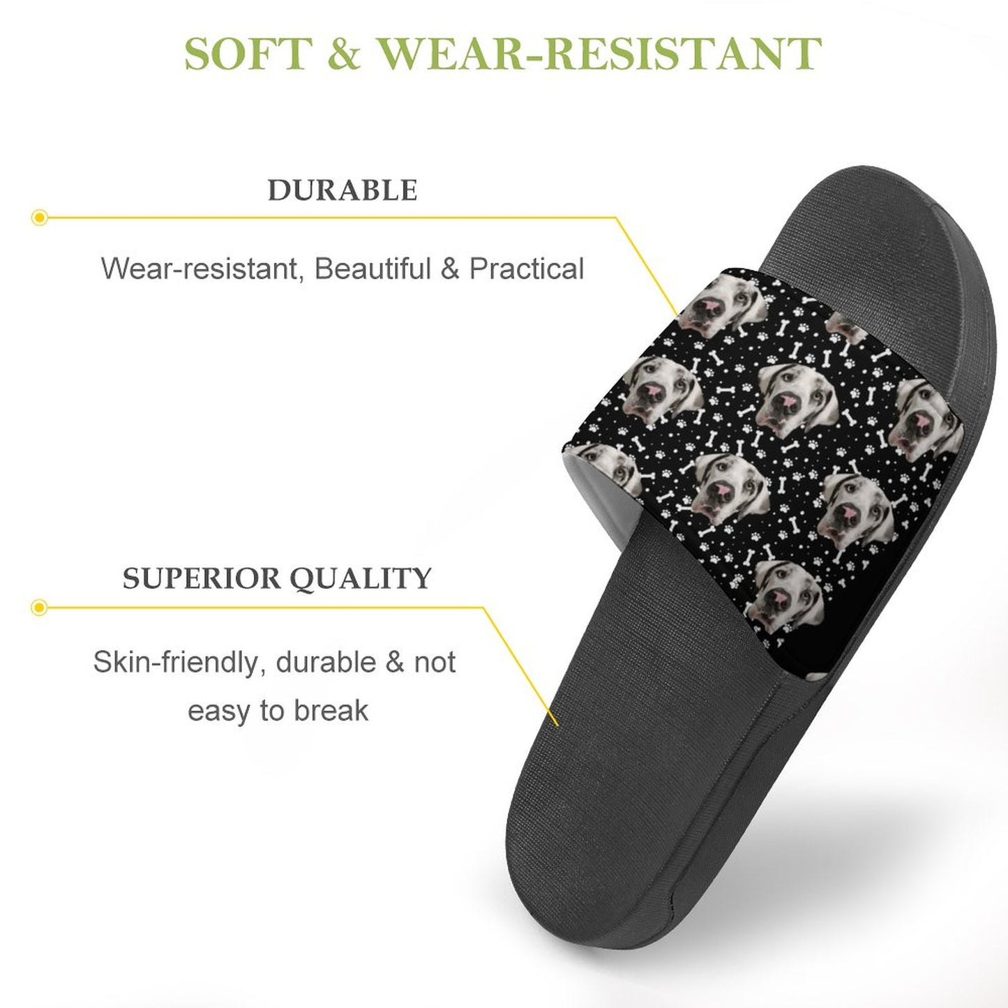 Personalized Casual UnisexPVC Slippers