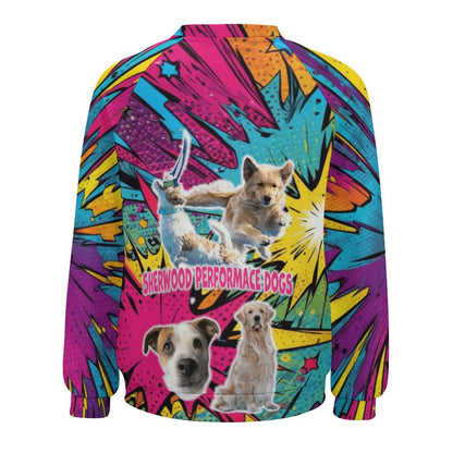 SHERWOOD DOGS Sweatshirt Designs Raglan Style