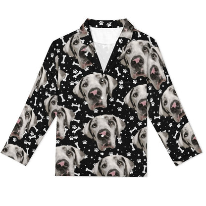 FACE w PAWS-n-BONES  Mens PJs