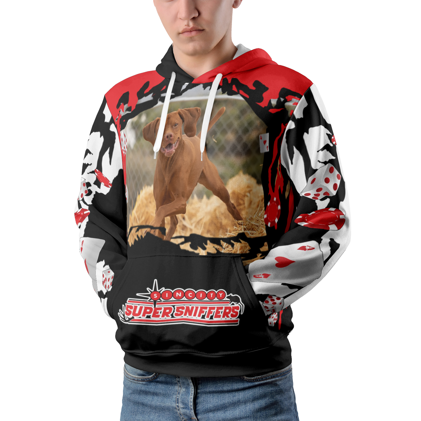 SINCITY JERI Men's Pullover Hoodies