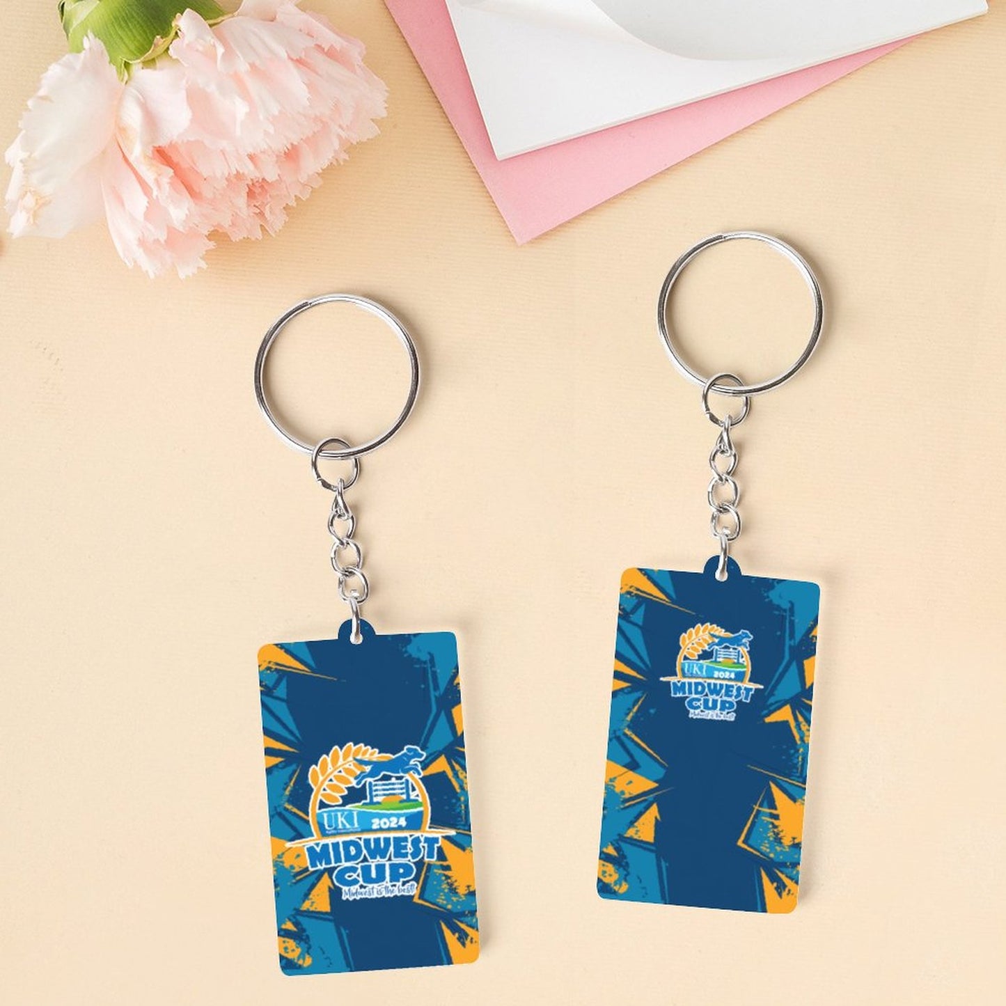 Acrylic Keychain (Dual-sided Printing)