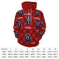 Custom Hoodie FACE PATTERN