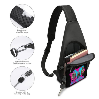 HOLLA BACK BULLIES Personalized Sling Bags with Single Shoulder A002