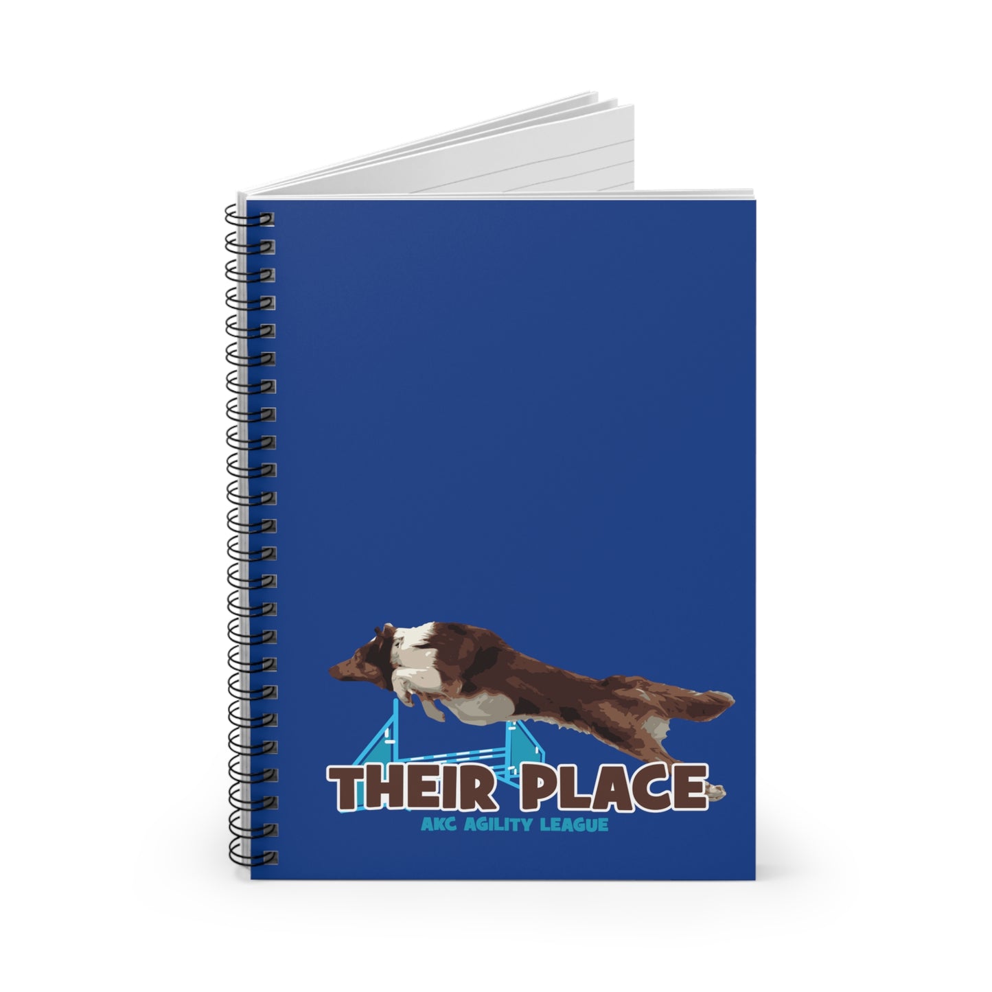 AKC AGILITY LEAGUE Spiral Notebook - Ruled Line