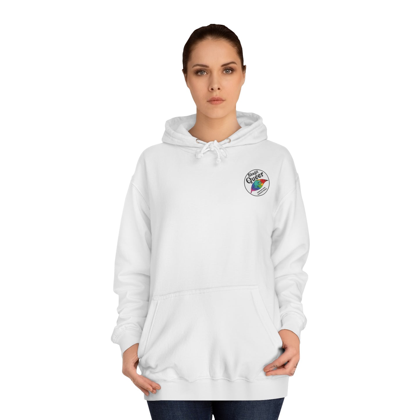 2 SKAGIT QUEER Unisex College Hoodie