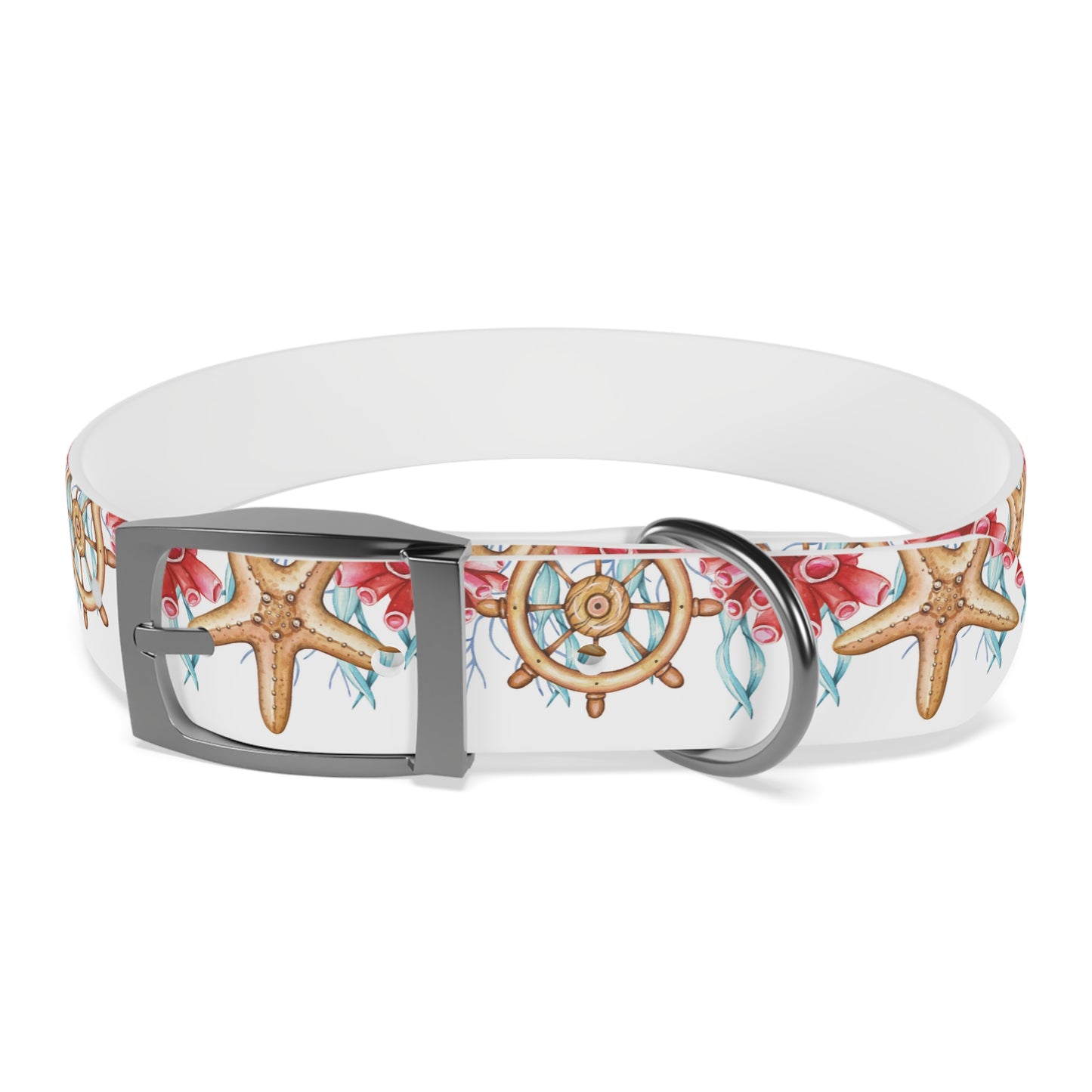 Starfish n Wheel Dog Collar