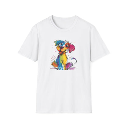 COLORFUL PUP Unisex Softstyle T-Shirt