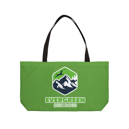 EVERGREEN DISC DOGS Weekender Tote Bag