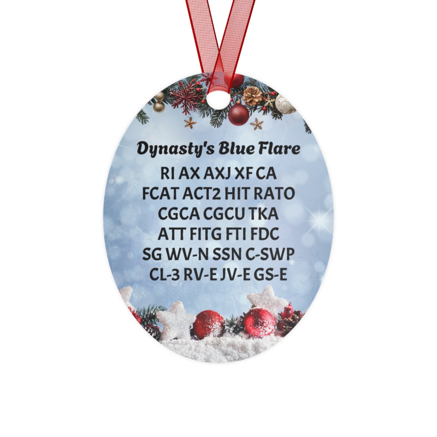 Sora Metal Ornaments
