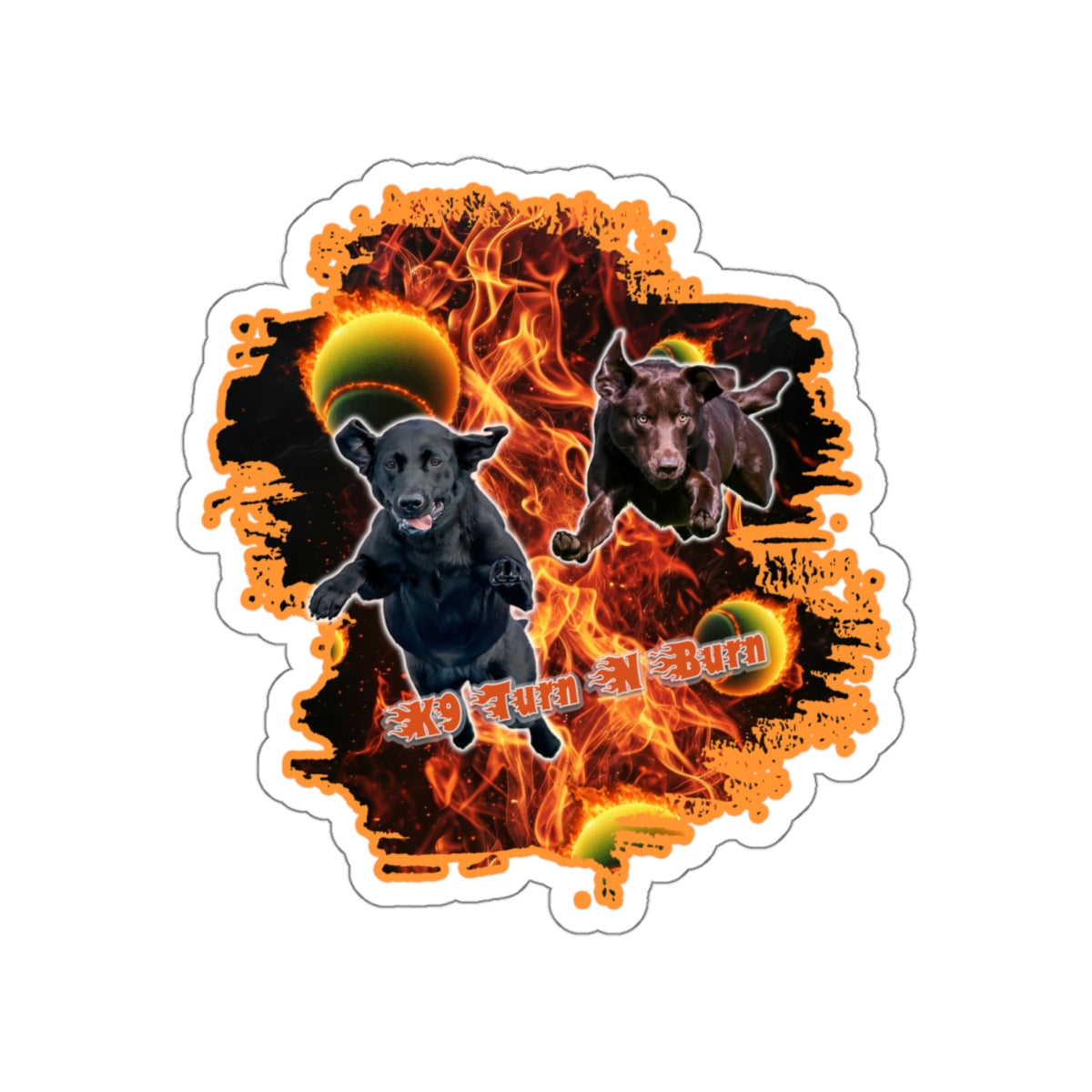 turn burn  anastasia Stickers