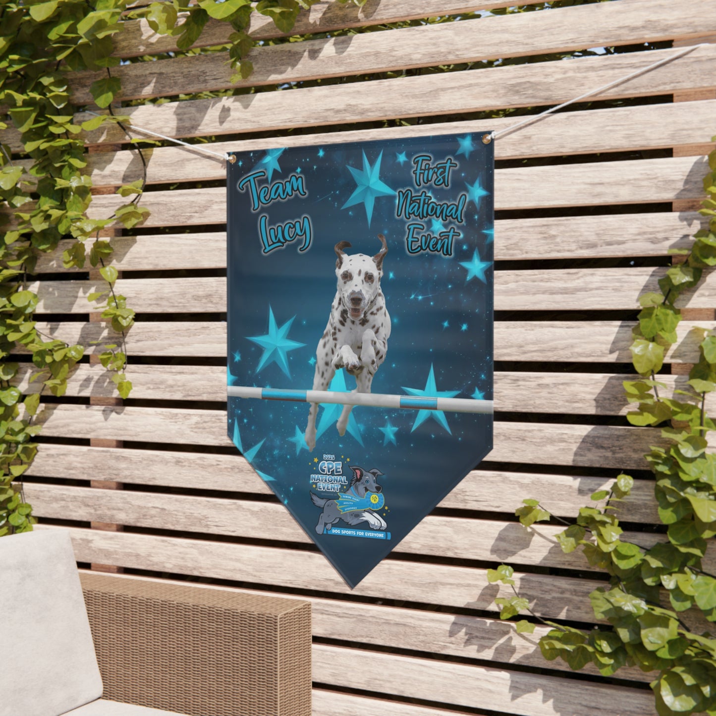 lucy cpe Pennant Banner