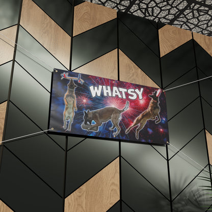 WHATSY Matte Banner
