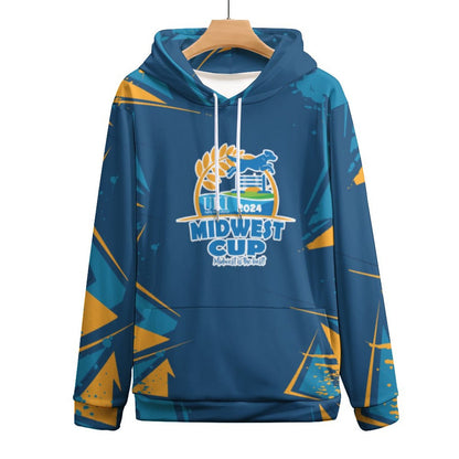 230gsm Men's Cool Hoodie with Double-layer Cap (All-Over Printing)