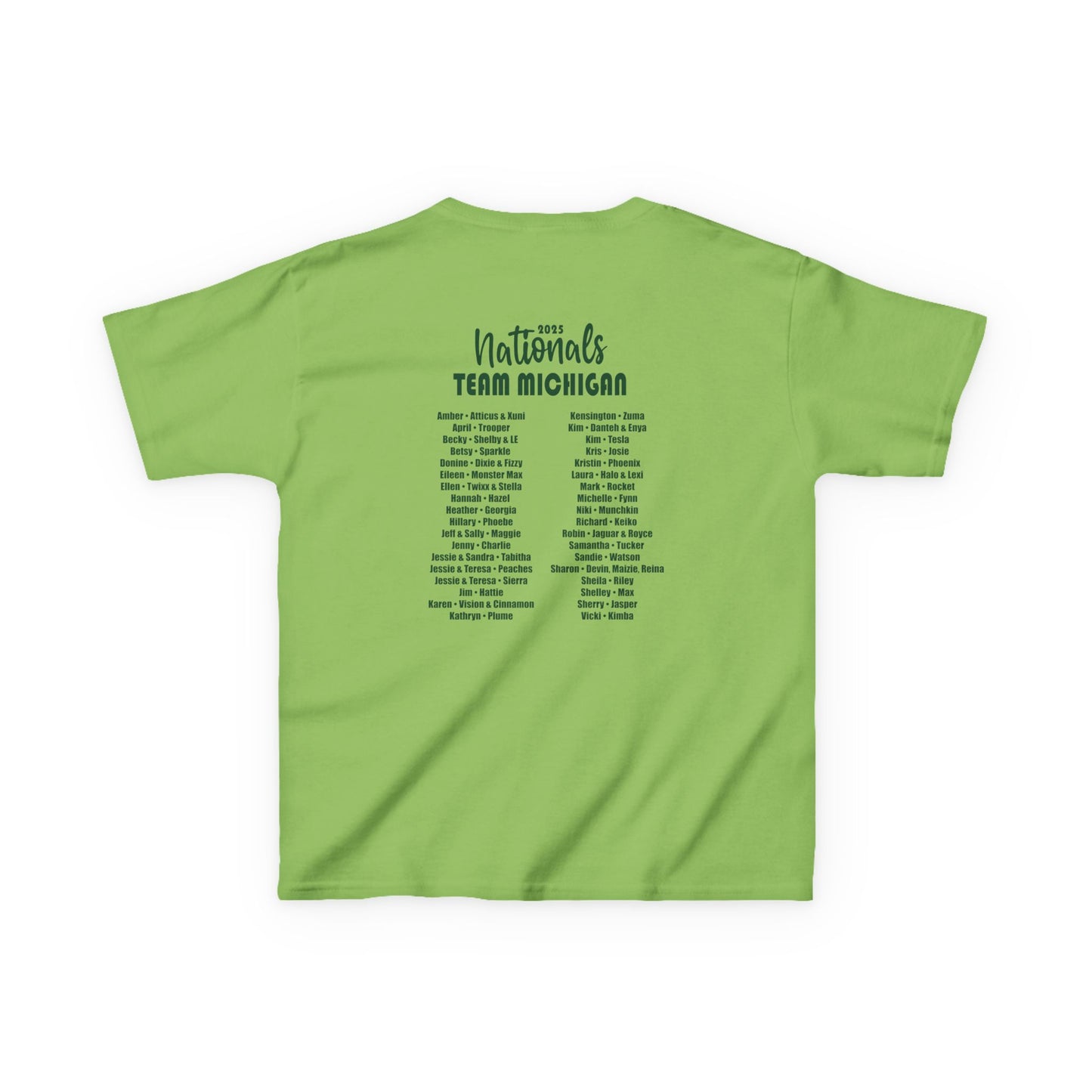 TEAM MICHIGAN Kids Heavy Cotton™ Tee