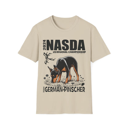 German Pinscher - Regionals - NASDA  Unisex Softstyle T-Shirt