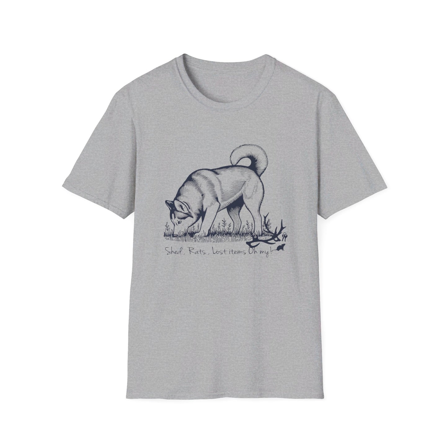 3 HUSKY - SHED RATS ITEM OH MY - Unisex Softstyle T-Shirt
