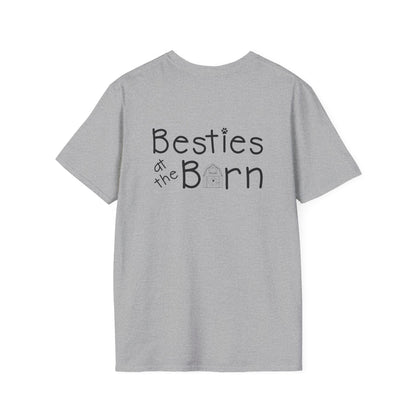 BESTIES AT THE BARN Unisex Softstyle T-Shirt