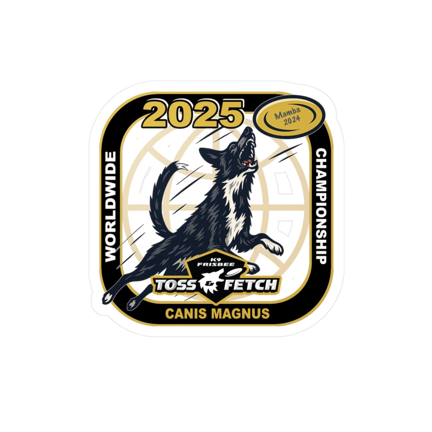 2025 WW Toss Fetch Vinyl Decals
