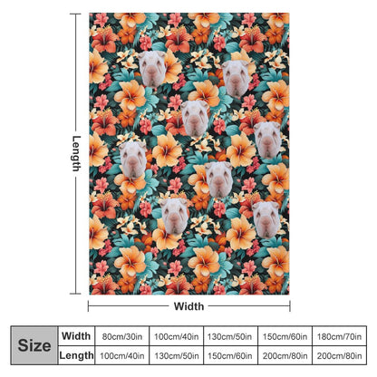 280gsm Flannel Blanket-30"x40" (Dual-sided Printing)