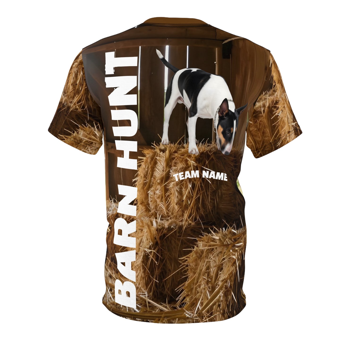 BARN HUNT CUSTOM  PHOTO JERSEY - LIVE LOVE SNIFF