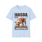 TEAM American Staffordshire Terrier Cropped - NASDA  Unisex Softstyle T-Shirt