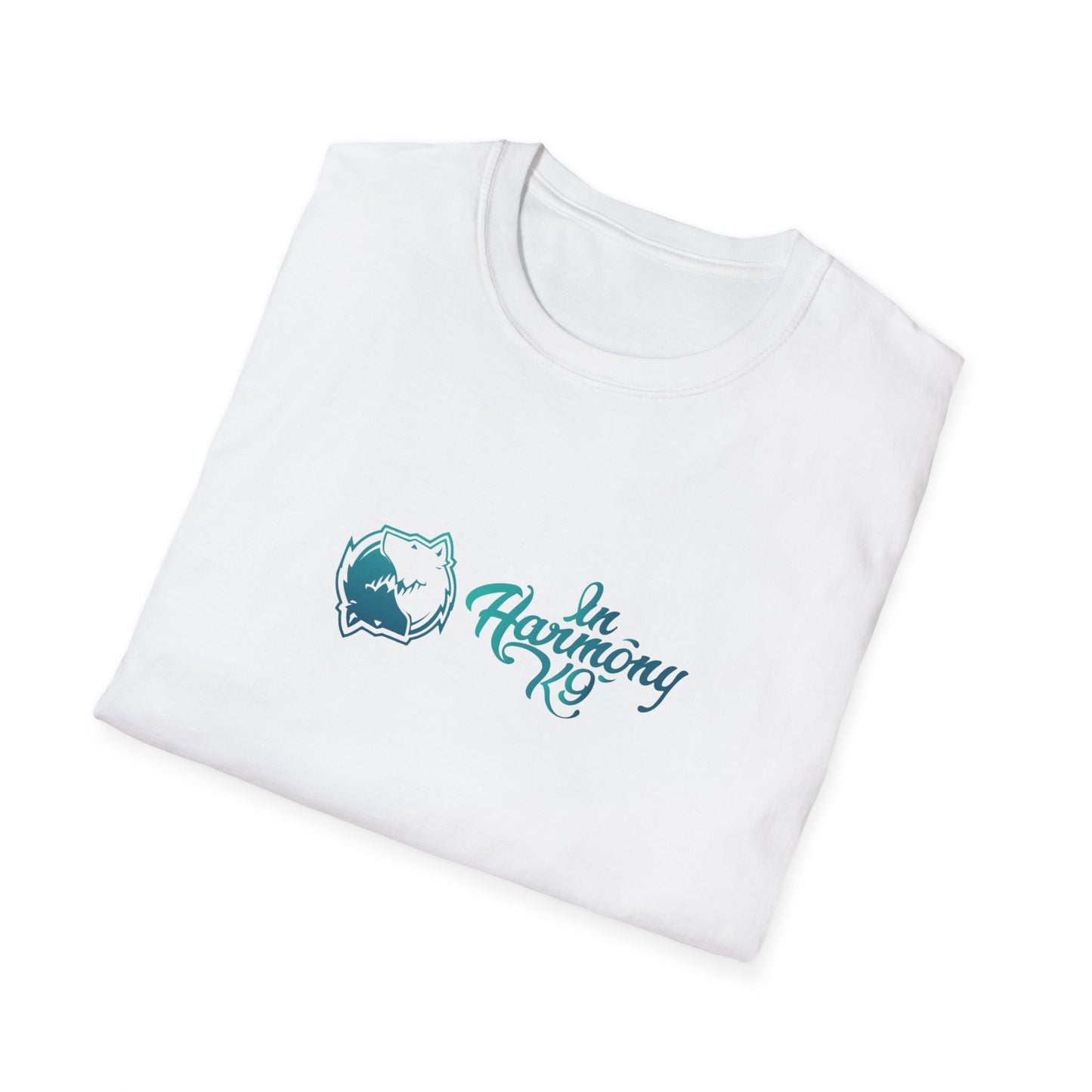 IN HARMONY K9 Unisex Softstyle T-Shirt