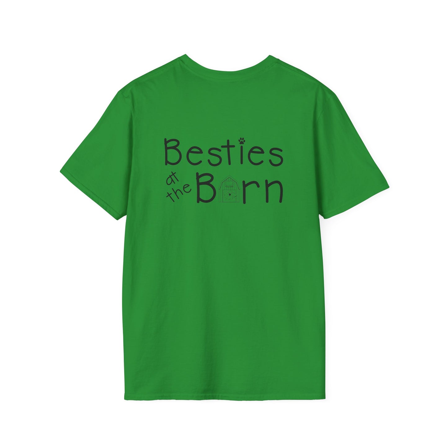 BESTIES AT THE BARN Unisex Softstyle T-Shirt