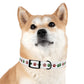 HOLIDAY PLAID  PAWS  Dog Collar