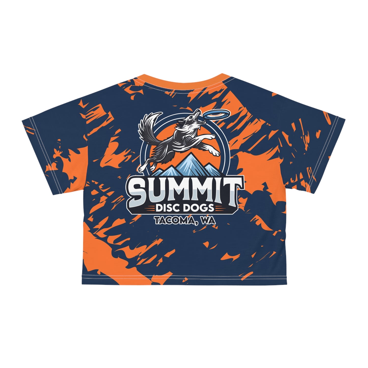SUMMIT DISC DOGS  Crop Tee