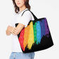 RAINBOW PAWS Large  Shopping Bag