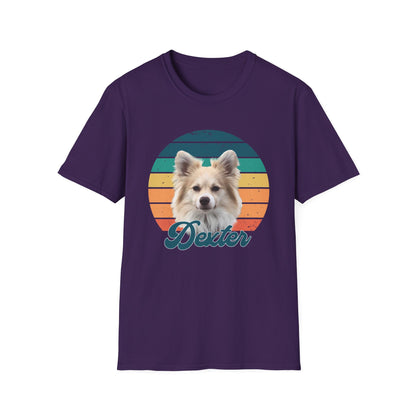 RETRO SUNSET DEXTER Unisex Softstyle T-Shirt