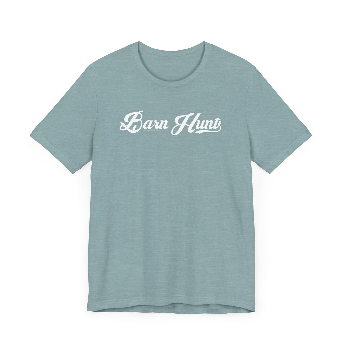 BARN HUNT CLASSIC Unisex Jersey Short Sleeve Tee - BARN HUNT SHIRT