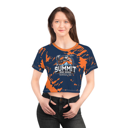 SUMMIT DISC DOGS  Crop Tee