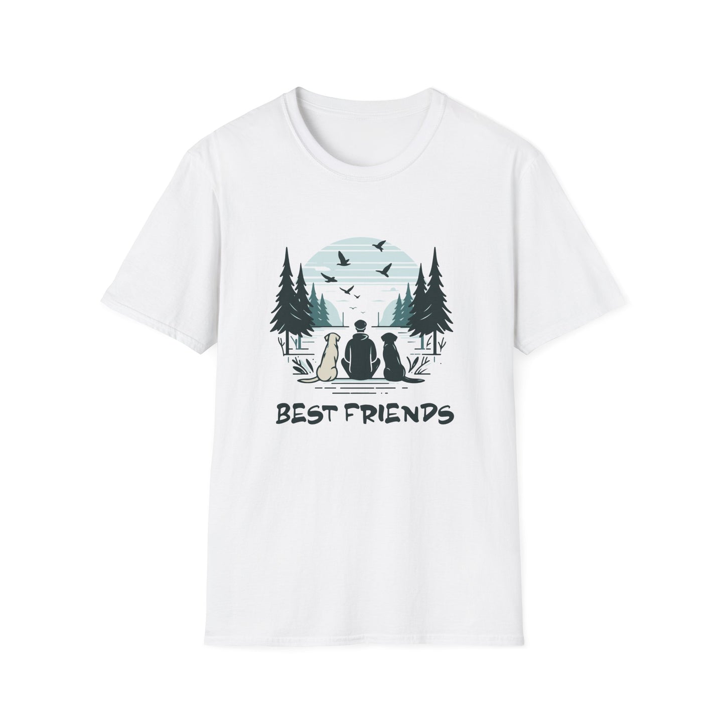 5 No Dogs Left Behind - Unisex Softstyle T-Shirt